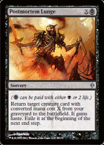 Postmortem Lunge ~ Lightly Played New Phyrexia MTG Magic
