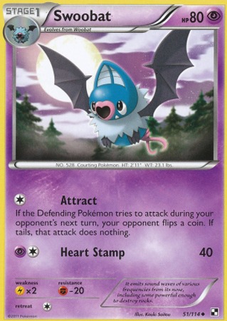 Swoobat - 51/114 - Uncommon