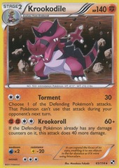 Krookodile - 65/114 - Holo Rare