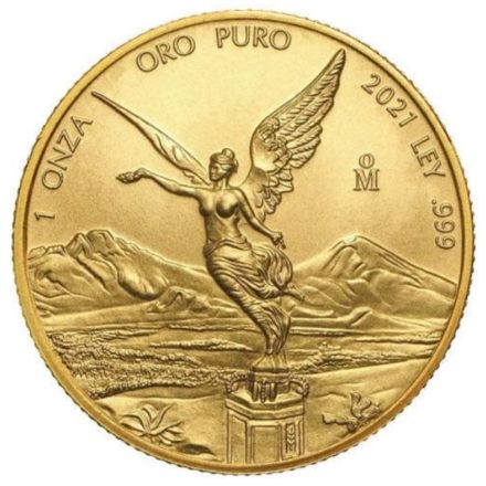 2021 1 Oz Mexican Gold Libertad Coin