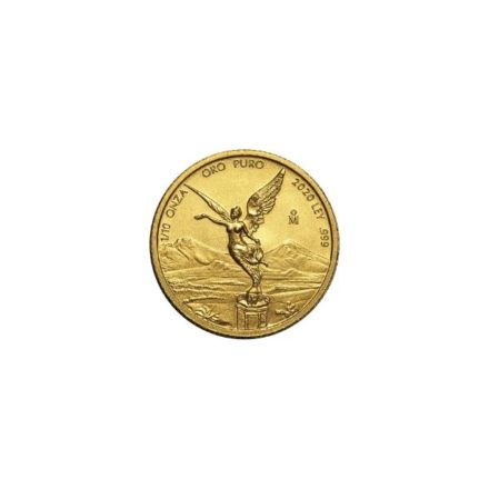 2020 1/10 oz Mexican Gold Libertad Coin