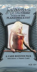 Duels of the Planeswalker 2013 6 Card Booster Pack - Including Promo Card