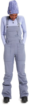 Burton - Avalon Bib Snow Pants - Womens - FOLKSTONE GRAY