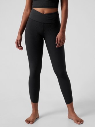 Athleta - Elation Crossover Rib 7/8 Tights - Womens