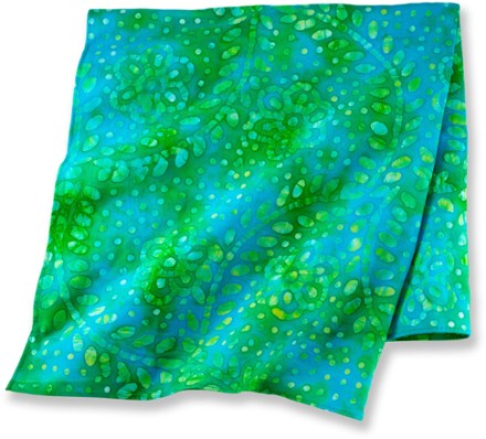 Carolina Mfg. - Patterned Bandana - BATIK GREEN