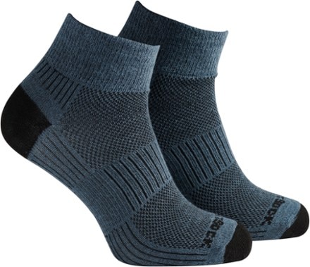 WRIGHTSOCK - CoolMesh II Quarter Socks - GRAY