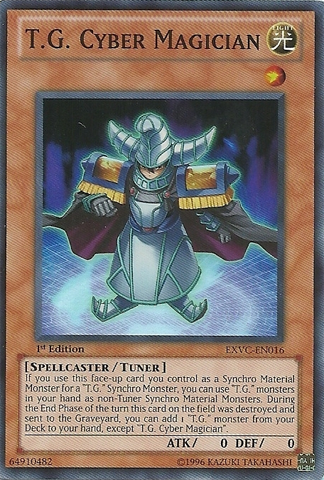 T.G. Cyber ??Magicien - EXVC-EN016 - Super Rare - 1ere edition // Extreme Victory - EXVC