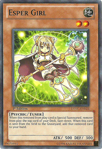 Esper Girl - EXVC-EN023 - Common - 1st Edition