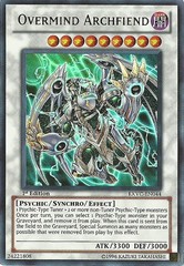 Overmind Archfiend - EXVC-EN044 - Ultra Rare - 1st Edition