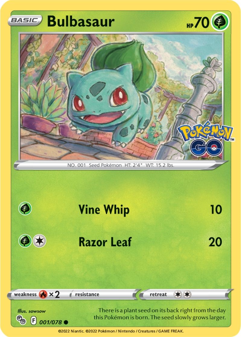 Bulbasaur - 001/078 - Commun - Holo inverse // Bulbasaur - 001/078 - Common - Reverse Holo