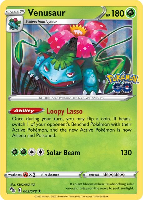 Pokemon outlet Venusaur Reverse Holo Ex Crystal Guardians