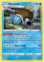 Blastoise - 017/078 - Holo Rare - Reverse Holo