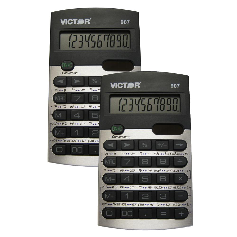 Victor - VCT907-2 - Solar Powered Calculator