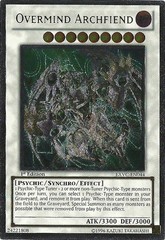 Overmind Archfiend - EXVC-EN044 - Ultimate Rare - 1st Edition