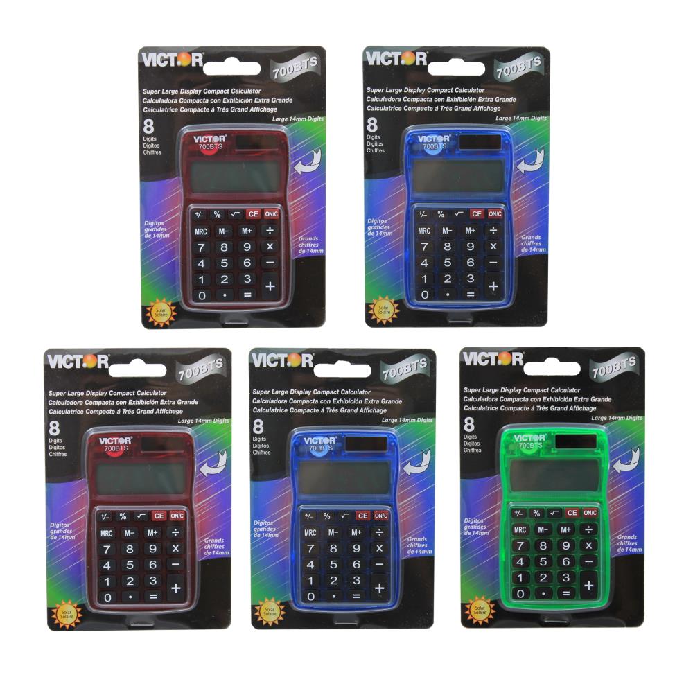 Victor - VCT700BTS-5 - Solar Powered Calculator