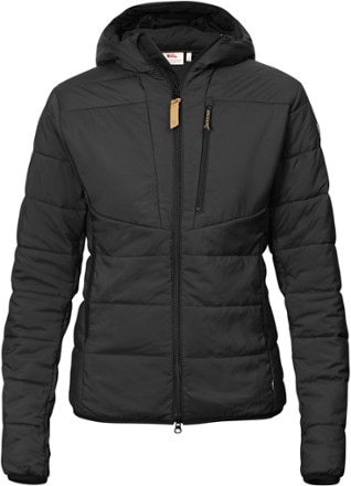 Fjallraven - Keb Padded Insulated Hoodie - Womens - BLACK