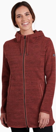 KUHL - Ascendyr Long Fleece Jacket - Womens - RUSTIC