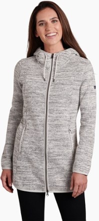KUHL - Ascendyr Long Fleece Jacket - Womens - ASH