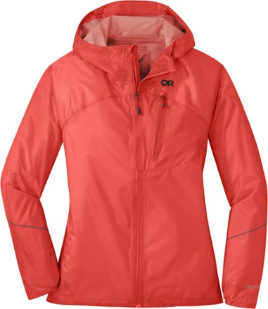 Outdoor Research - Helium Rain Jacket - Womens - SUNSET