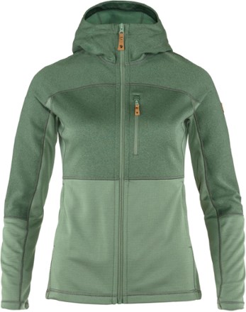 Fjallraven - Abisko Trail Fleece Jacket - Womens - PATINA GREEN