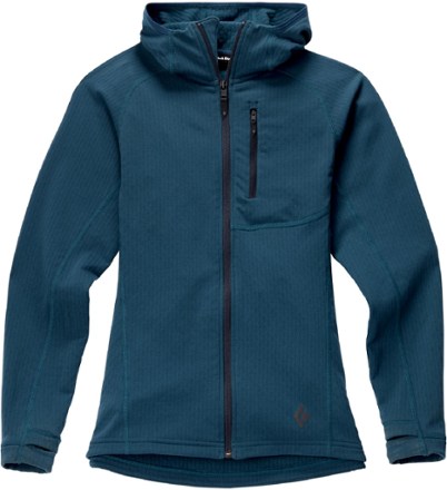 Black Diamond - CoEfficient Fleece Hoodie - Womens - AZURITE