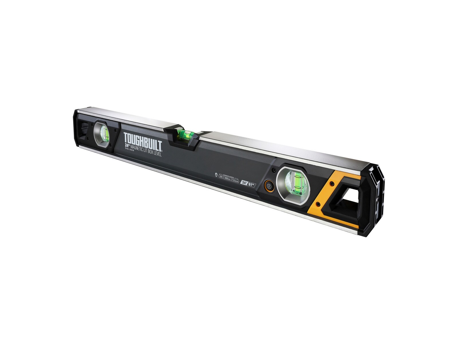 TOUGHBUILT - TB-H2-L-24LH-M - 24-in Lighted Magnetic Box Level