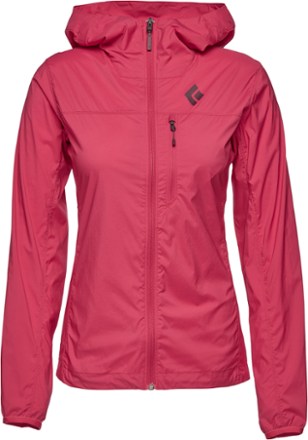 Black Diamond - Alpine Start Hoodie - Womens - POMEGRANATE