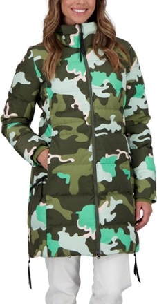 Obermeyer - Hemera Down Parka - Womens - JASMINT CAMO