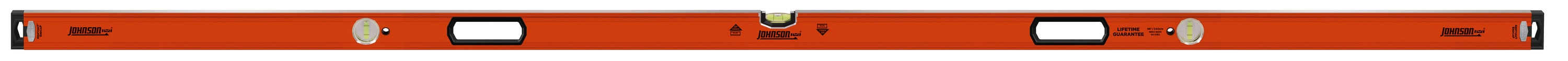 Johnson Level - 9850-9600 - Aluminum Box Beam Level