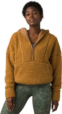 prAna - Polar Escape Half-Zip Jacket - Womens - CAMEL