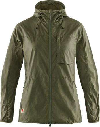 Fjallraven - High Coast Wind Jacket - Womens - GREEN