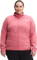 The North Face - Canyonlands Full-Zip Fleece Jacket - Women's Plus Sizes - SLATE ROSE HEATHER