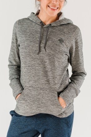 rabbit - Run and Chill Hoodie - Womens - CHARCOAL