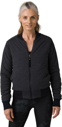 prAna - Polar Escape Bomber Jacket - Womens - BLACK