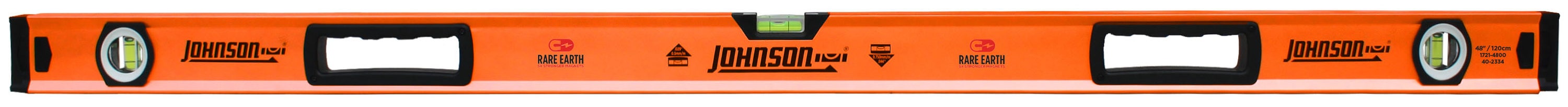 Johnson Level - 1721-4800 - Magnetic Box Beam Level