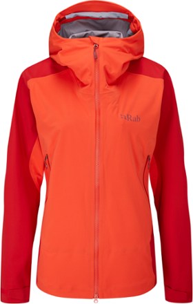 Rab - Kinetic Alpine 2.0 Jacket - Womens - RED GRAPEFRUIT