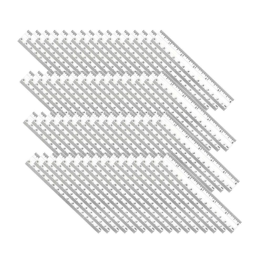 The Pencil Grip - TPG152-12 - 0.5-ft Plastic Ruler
