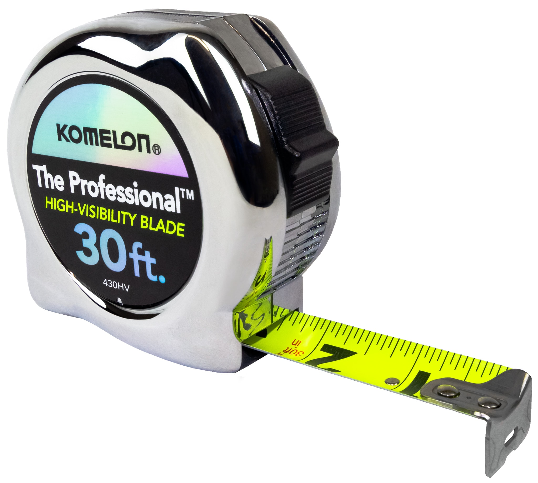 Komelon - 430HV - Chrome Professional 30-ft Tape Measure