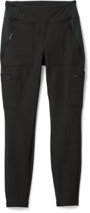 Athleta - Headlands Hybrid Cargo II Tights - Womens - BLACK