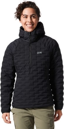 Mountain Hardwear - Stretchdown Light Pullover - Womens - BLACK