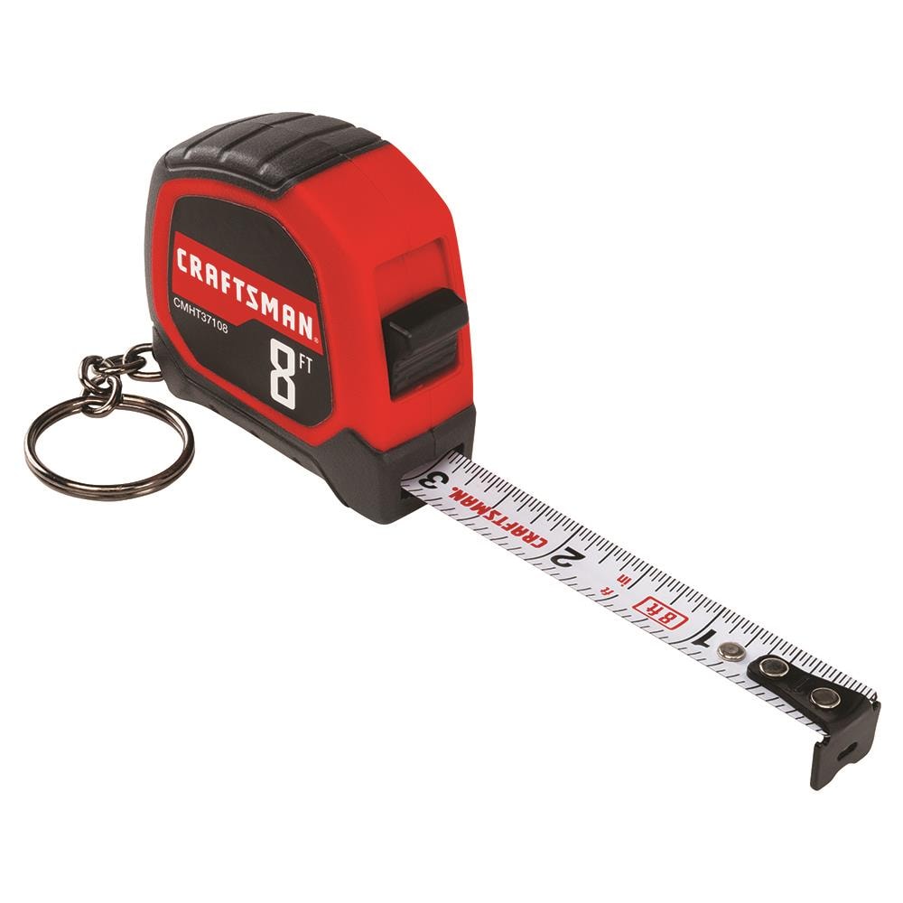 CRAFTSMAN - CMHT37108G - KEYCHAIN 8-ft Tape Measure