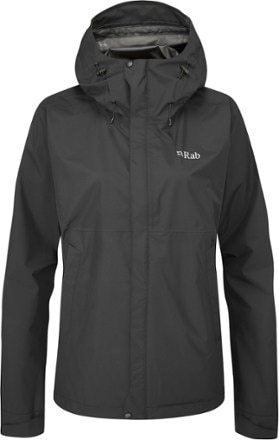 Rab - Downpour Eco Jacket - Womens - BLACK