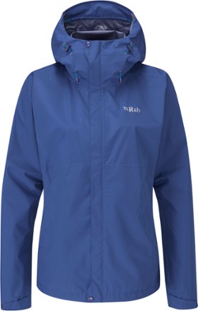 Rab - Downpour Eco Jacket - Womens - NIGHTFALL BLUE