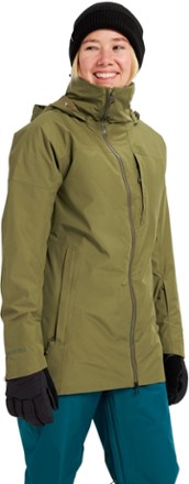Burton - GTX Pillowline Insulated Jacket - Womens - MARTINI OLIVE