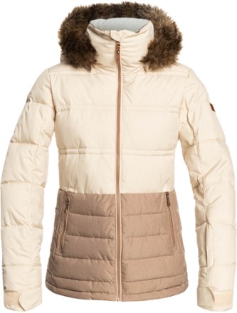 Roxy - Quinn Insulated Jacket - Womens - PARCHMENT