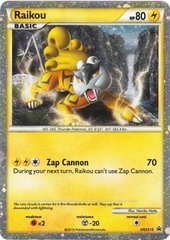 Raikou HGSS19 Cosmos Holo Promo - 2010 Collector's Tins