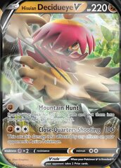 Hisuian Decidueye V - SWSH238 - SWSH Black Star Promos