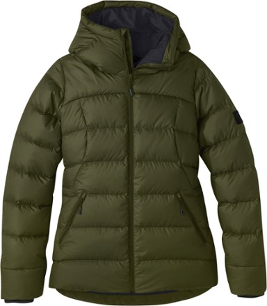 Outdoor Research - Coldfront Down Hoodie - Womens - LODEN
