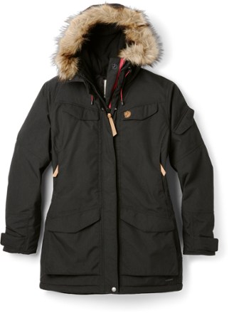 Fjallraven - Nuuk Insulated Parka - Womens - BLACK