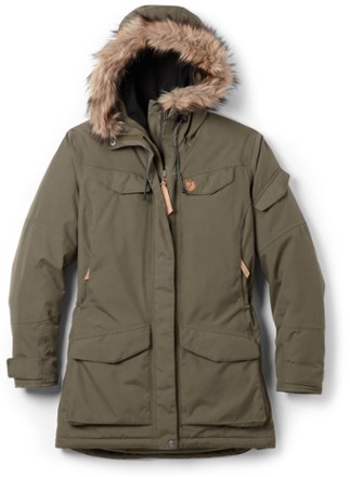 Fjallraven - Nuuk Insulated Parka - Womens - LAUREL GREEN